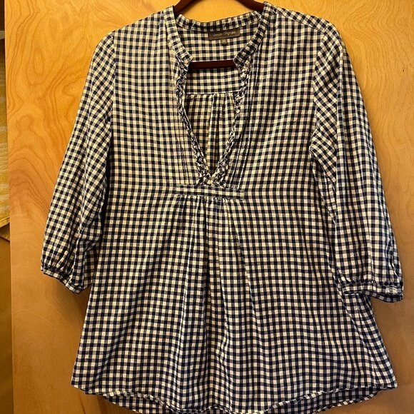 Blue and White Checkered Fun Version Originale European size 38 (US size Medium) - Picture 1 of 7